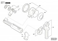 Bosch 1 600 A00 23P HDC100 Dust Extraction Spare Parts